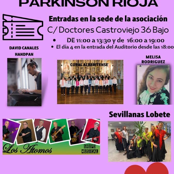 Gran Gala en Beneficio de la asociacion Parkinson Rioja